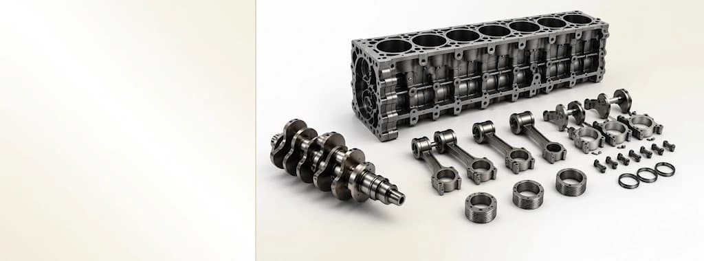 Mercedes-AMG M139 engine components
