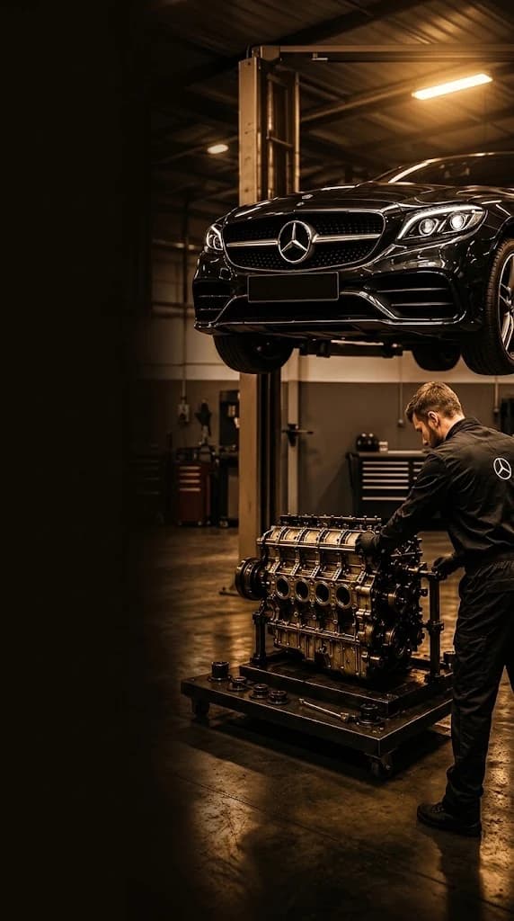 Mercedes-Benz engine rebuild workshop